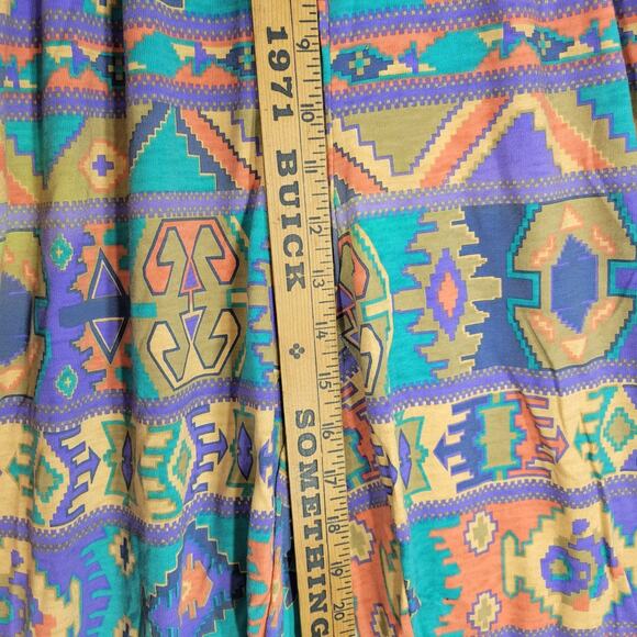 Vintage Chicos Pants Womens Large Abstract Cottagecore Grandma 100% Cotton Pant - Picture 9 of 12